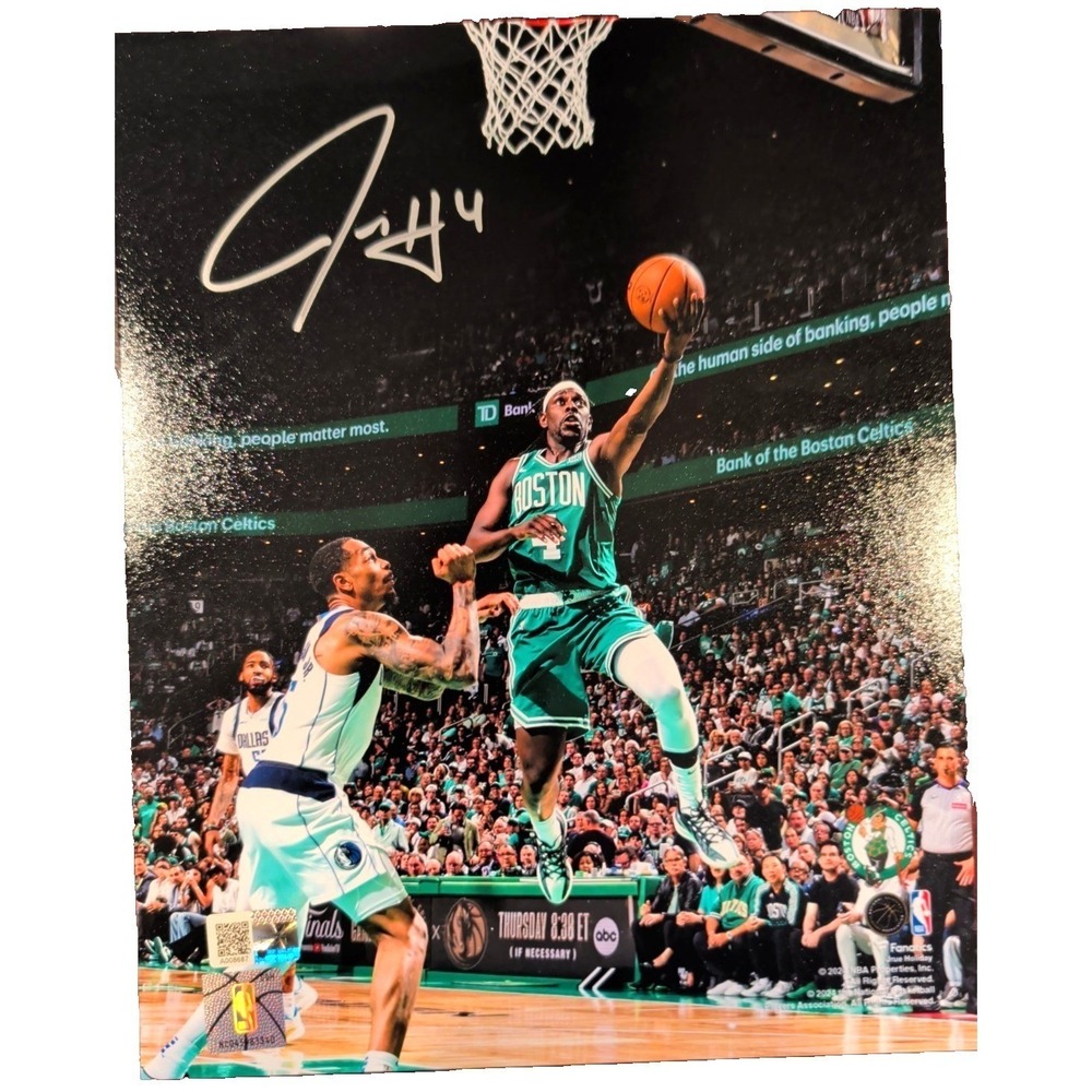 Paul Pierce Signed 8x10 Photo Boston Celtics #34 Auto w/ NBA Hologram HOF
